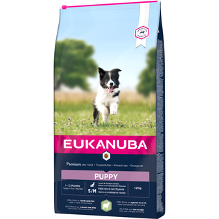 Eukanuba Dog Puppy Small/Medium Lamb & Rice