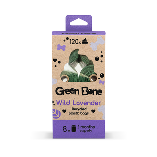 Green Bone Lavender 8 rullar/ 120 påsar