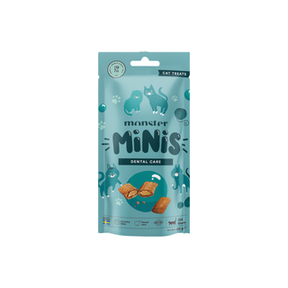 Monster Cat Minis Treats Dental Care 60 g