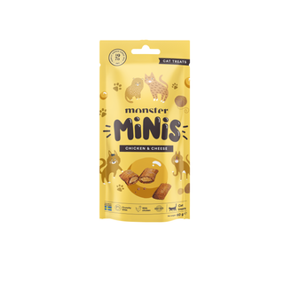 Monster Cat Minis Treats Chicken & Cheese 60 g