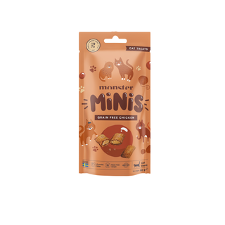 Monster Cat Minis Treats Grain Free Chicken 60 g