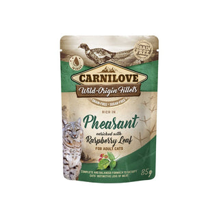 Carnilove Cat Pouch Pheasant enriched with raspberry  85 g