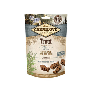 Carnilove Dog Semi Moist Snack Trout with Dill 200 g