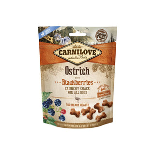 Carnilove Dog Crunchy Snack Ostrich Blackber 200 g