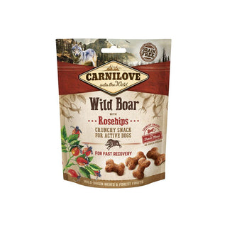 Carnilove Dog Crunchy Snack Wildboar Rosehip 200 g