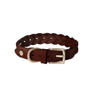 Stockholm Hundhalsband Dark Choco