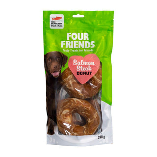 FourFriends Dog Salmon Steak Donut 2-pack