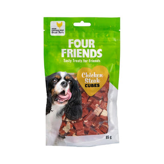 FourFriends Dog Chicken Steak Cubes