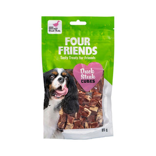 FourFriends Dog Duck Steak Cubes