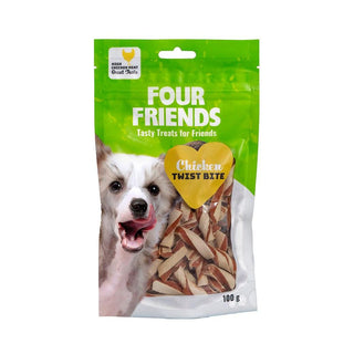 FourFriends Dog Chicken Twist Bite