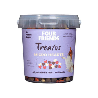 FourFriends Dog Treatos Micro Hearts 500 g