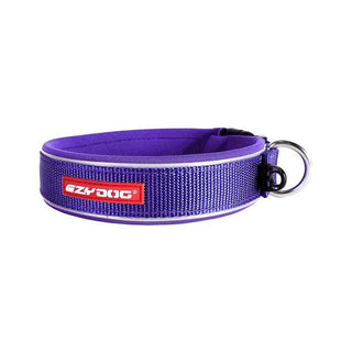 Ezydog Halsband Neopren Reflex Lila