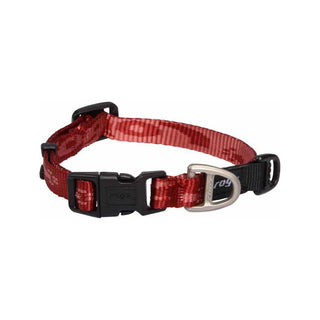 Rogz Alpinist Halsband - Röd S/M/L/XL