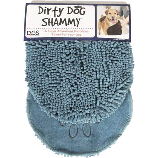 Superabsorberande Handduk Shammy Pacific Blue - Dog Gone Smart Dirty Dog