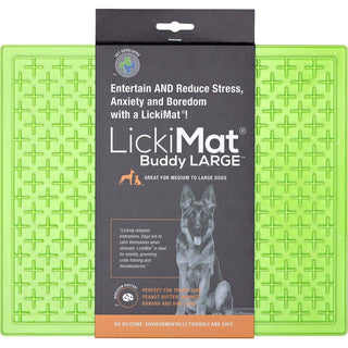 Lickimat Buddy Xl Grön 30,5X25,5Cm