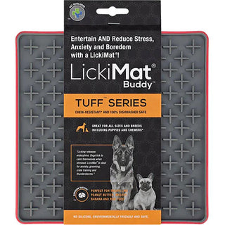 Lickimat Buddy Tuff Röd 20Cm