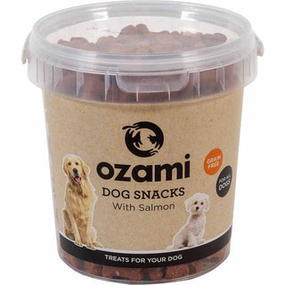 Ozami Dog Snack Grain Free Salmon Bucket 500G