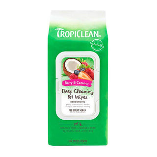 Deep Cleaning Wipes Tropiclean - 100St