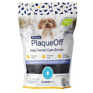 Proden Plaqueoff Mini Dental Bones Vegetable Blueberry