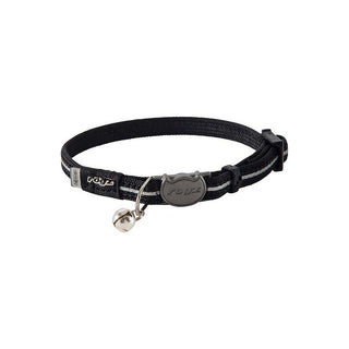 Rogz Alleycat Halsband - Svart XS/S