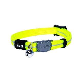 Rogz Alleycat Halsband - Gul XS