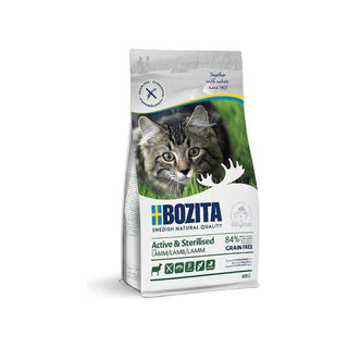 Bozita Katt Active & Sterilised Grain Free Lamb