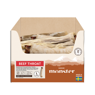 Monster Raw Beef Throat L Bulk 20 st