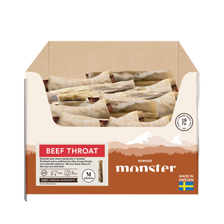 Monster Raw Beef Throat M Bulk 50 st