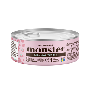 Monster Cat Baby Mousse Burk 12x100g