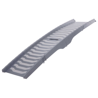 Ramp Petwalk, hopfällbar, 39 ×150 cm, plast, grå, upp till 25 kg