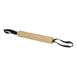 Kamprulle jute med 2 handtag rund 25x4,5 cm