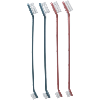 Tandborstset plast, 23 cm, 4-pack