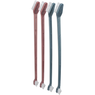 Tandborstset plast, 23 cm, 4-pack