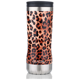 Termomugg 350 ml, rostfri, leopard