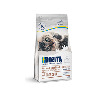 Bozita Indoor & Sterilised Grain free Reindeer  400 g