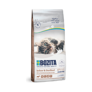 Bozita Indoor & Sterilised Grain free Reindeer  2 kg