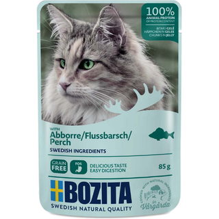 Bozita katt Abborre i gelé 85g