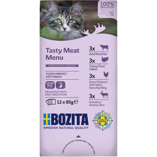 Bozita Katt  Multibox 12x85 g Kött i sås / 1.02kg