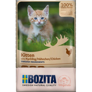 Bozita Kitten Multibox 12x85 g  i sås / 1.02kg