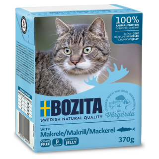 Bozita Katt Tetra Bitar i gelé Makrill 370 g