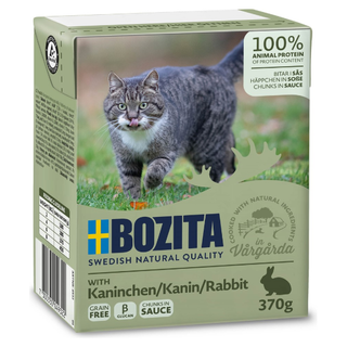 Bozita Katt Tetra Bitar i gelé Kanin 370 g