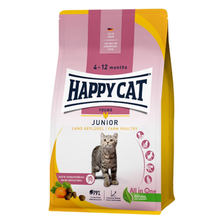 HappyCat Junior fågel, 4 kg