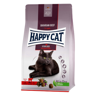 HappyCat Adult sterilised, nötkött, 300 g