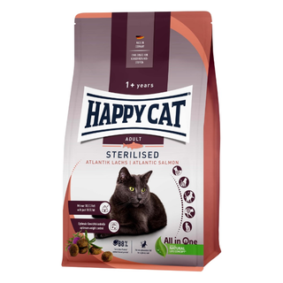 HappyCat Adult sterilised, lax, 1,3 kg