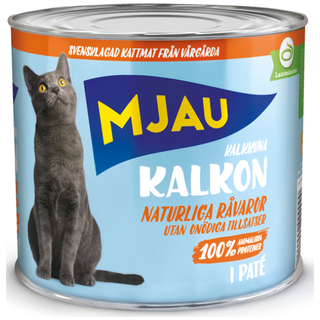 Mjau våt kalkon 635g