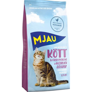 Mjau KöttTorrfoder 7,5 kg