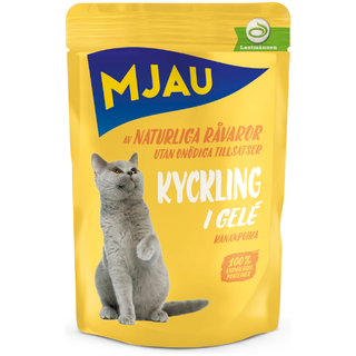 Mjau kyckling i gelé 85g