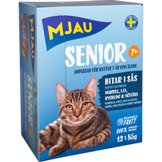 Mjau senior, multipack 12*85g