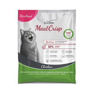 Prov, Platinum Cat MeatCrisp Sterilised Chicken , 50 g