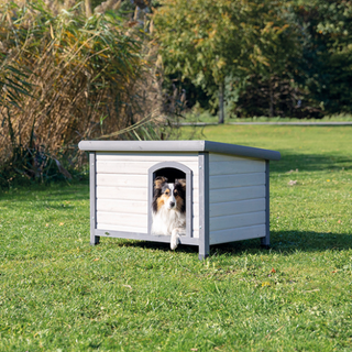 Hundkoja Classic, S-M: 85 × h58 × 60 cm, grå